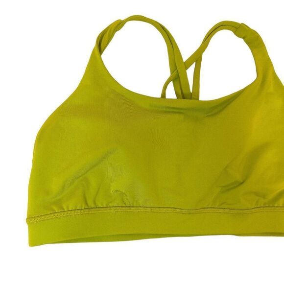 LULUEMON Energy Longline Bra in Lichen Lime NWT - Picture 3 of 10